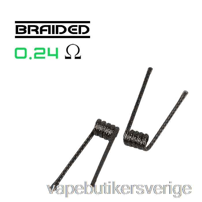 Vape Sverige Wotofo Comp Wire - Förbyggda Spolar 0,24ohm Flätade - Paket Med 10 St